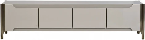 Тумба под телевизор Grimaldi светлая 200*40*50см Garda Decor арт.77IP-GD008-TV/1