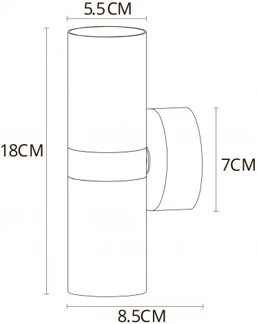 Настенный светильник Arte Lamp Ran A3143AP-2PB (220V, круглые)