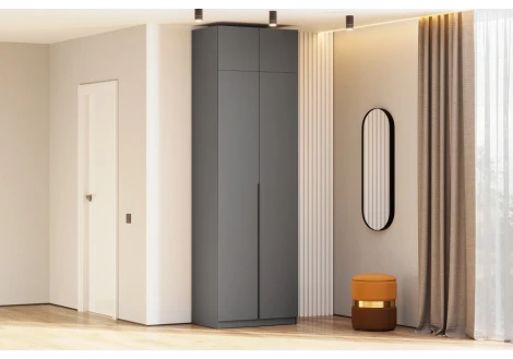 Шкаф Даиго с антресолью 80 СВ-Мебель Стеклянников Woodville 676148