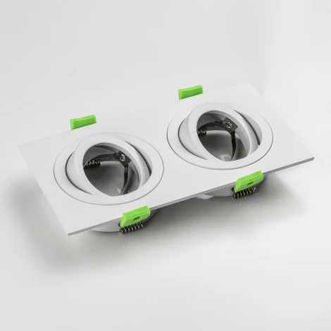 Светильник встраиваемый MR16/GU10 max 2x12Вт Lightstar Singo Base 011616