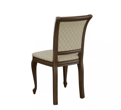 Стул, Орех тёмный, ткань Призма 37/1 Аврора Кабриоль 102173