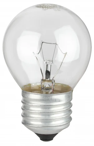 Лампочка накаливания E27 40 Вт ЭРА P45 P-40-E27-230-CL