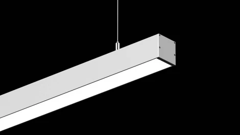 Алюминиевый профиль 2500 мм, белый DesignLed LS LS.5050-W-R