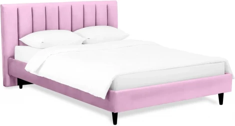 Кровать Queen II Sofia L 1600 ОГОГО (арт.577465), (Ткань/Сиреневый)