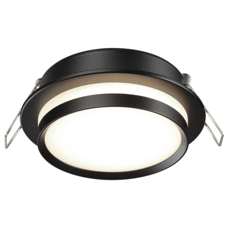 Светильник встраиваемый Novotech Lirio 371036 черный IP20 GX53 12Вт 220-240V