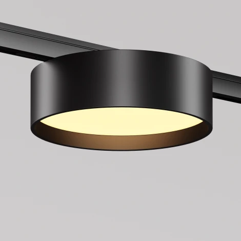Трековый светильник магнитный 12W 24V Maytoni Zon TR189-1-12W2.7K-B (LED, круглые)
