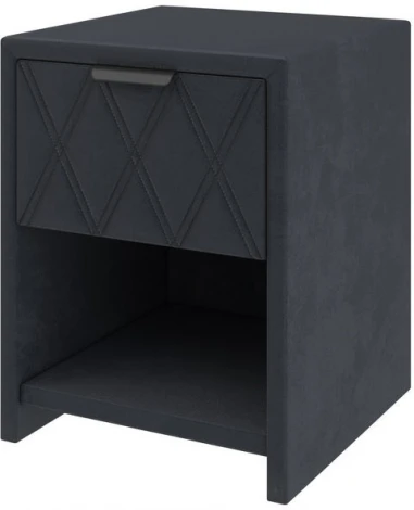 PROxSON Тумба Side (Ткань: Велюр Casa Графитовый) 44x45