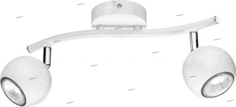 Спот на штанге Arte Lamp Piatto A6251PL-2WH (220V, шарики)