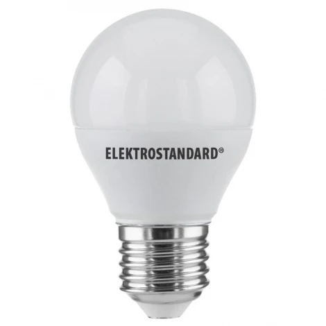 Лампочка светодиодная шар белая E27 7W 3300K Elektrostandard BLE2730