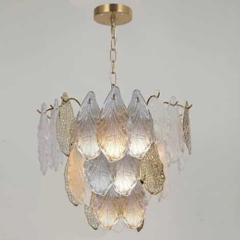 Подвесная люстра артишок ILLUMICO IL0508-5P-79 BRASS (220V, на цепи)