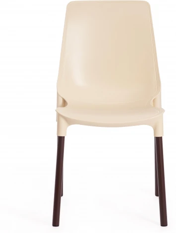 Стул GENIUS (mod 75) / 2 шт. в упаковке Tetchair (Металл,Пластик/Бежевый) арт.24497