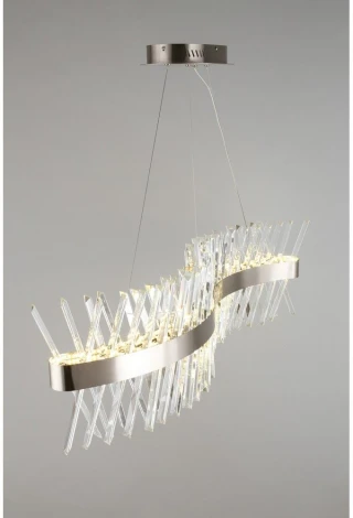 Подвесная люстра Omnilux Strasatti OML-99913-44 (LED, 220V, хрусталь, на тросе)