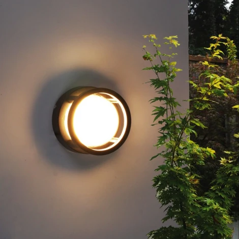 Архитектурная подсветка светодиодная Reluce 86844-9.2-002TL LED7W BK (220V, круглые, IP44)