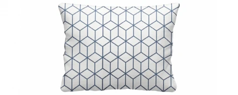 Декоративная подушка вариант №2 синяя D1 Портленд AAA4125016