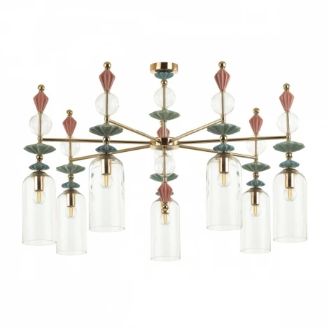 Потолочная люстра на штанге Odeon Light Bizet 4855/7C (220V)