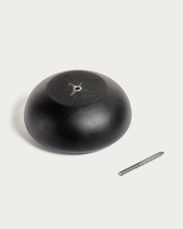 Nadue Набор из 3 настенных крючков из массива бука с натуральной, серой и черной отделкой La Forma (ex Julia Grup) арт.148228