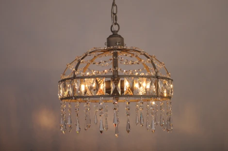 Подвесной светильник Abrasax L.7392-5GR (WHITE) (220V, на цепи)