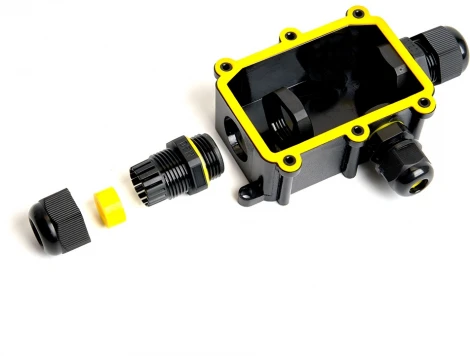 Распределительная коробка (черный) Stekker 49121