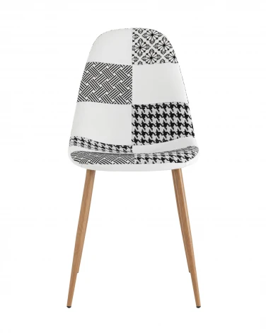 Стул Stool Group Валенсия SN пэчворк черно-белый УТ000036456