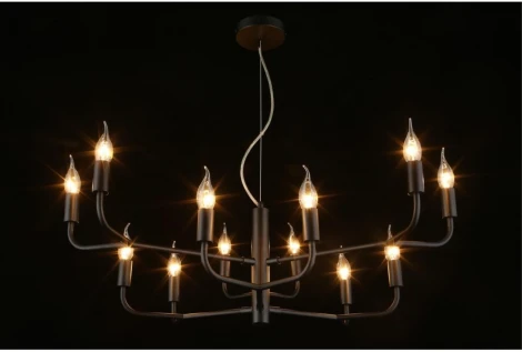 Подвесная люстра Aployt Evlalia APL.338.13.12 (220V, на тросе, свеча)