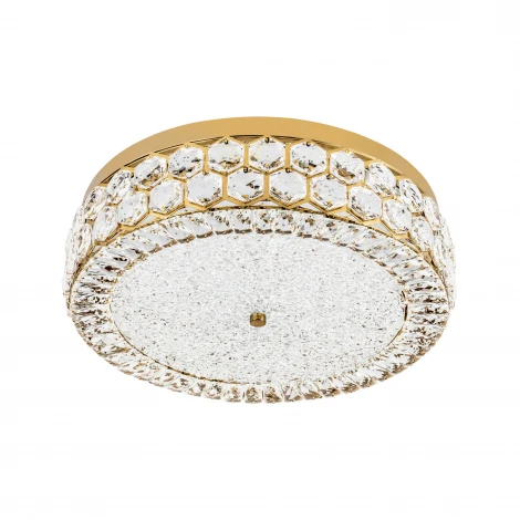 Потолочный светильник светодиодный хрустальный с пультом с регулировкой цветовой температуры LED4U LED4U L1181-500 BS