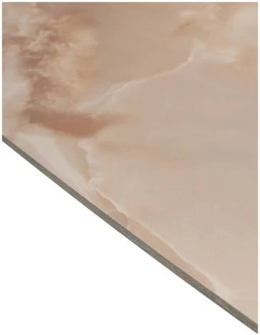 Стол ALATRI 120 GLOSS AMBER JADE SOLID CERAMIC / BLACK, ®DISAUR