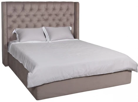 Кровать Garda Decor GD-LOUISIANA160-1 (Бежевый)