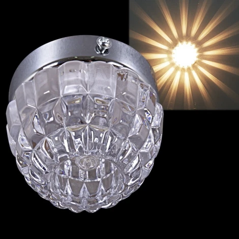 Встраиваемый точечный светильник Reluce 21162-9.5-001GB(with base) G9 CR (220V, круглые)