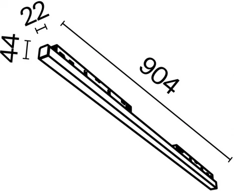 Трековый светильник Exility 30Вт Dim Dali (магнитный) Maytoni Basis TR030-4-30WTW-DD-W (LED, 48V)