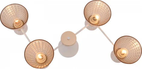 Потолочная люстра на штанге Rivoli Frances 9182-304 4хЕ27 60 Вт