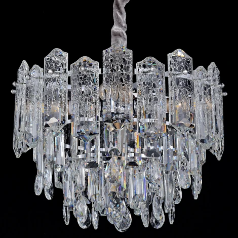 Подвесная люстра хрустальная Reluce 72380-0.3-400 CH