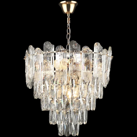 Подвесная люстра хрустальная Reluce 04620-0.4-7+4 FGD
