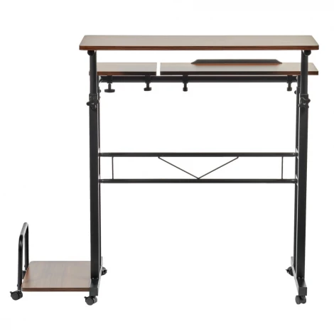 Стол многофункциональный Shuttle 80х58х80-130см, светлое дерево, белый