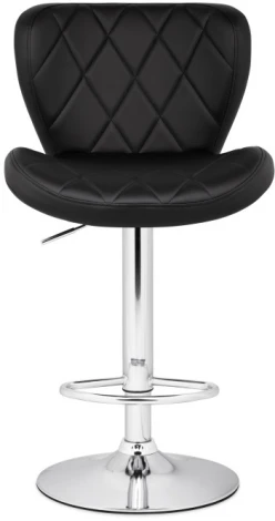 Барный стул Woodville Porch black / chrome 15507