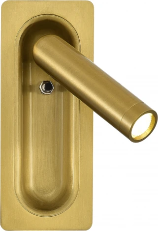 Спот ST Luce SL6238 SL6238.301.01 латунь/латунь LED 1*3W 4000K (220V)