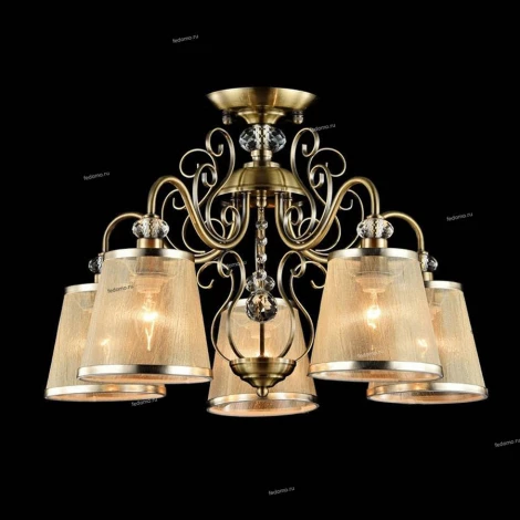 Потолочная люстра Freya Driana FR2405-PL-05-BZ (220V, подвески)