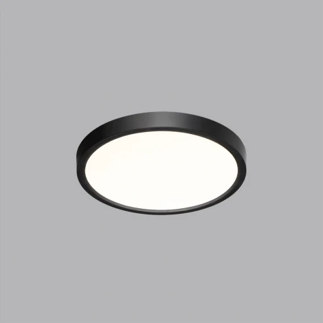 Настенно-потолочный Sonex Alfa Black 7660/18L MITRA пластик/белый/черный LED 18Вт 3000/4000K D230 IP20 (круглые)