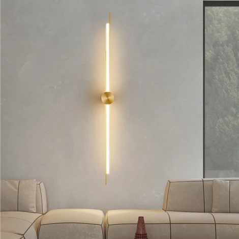 Настенный светильник светодиодный TINUS H83 Brass ImperiumLoft Tinus01 (230907-23, Умный дом, WiFi, голосовое управление)