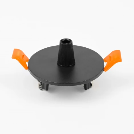 Чаша потолочная встраиваемая д/подвода питания на 48В черный Lightstar Due Hermes 510007