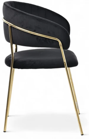 Стул Whispered Fusion Hesby Велюр/Черный арт.HSBI_DC72_black