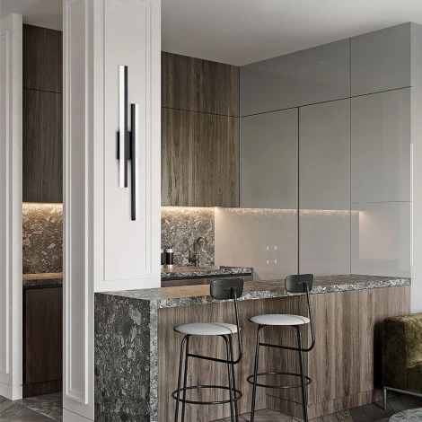 Бра светодиодное LED4U L2231-650 BK