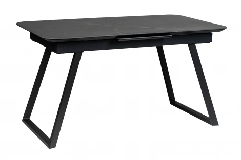 Стол Пеле раздвиж. 140-180 Керамогранит Темный Мрамор