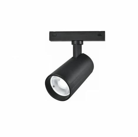 Трековый светильник магнитный 48V iLedex Vision48/25 SMART 4825-048-D70-20W-36DG-BK (регулировка яркости, управление смартфоном, умный дом - Алиса, круглые)