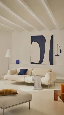 Журнальный столик Adularia из стекла коричневого цвета 85 x 85 La Forma (ex Julia Grup) арт.205352