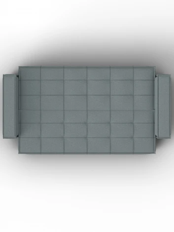 Диван-книжка Лига-067 (ДВП,Дерево/Пластик/Рогожка/Серый) Лига Диванов 129827