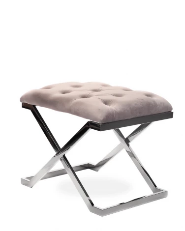 Банкетка-оттоманка хром MY iNTERNO Milan MYB-20S