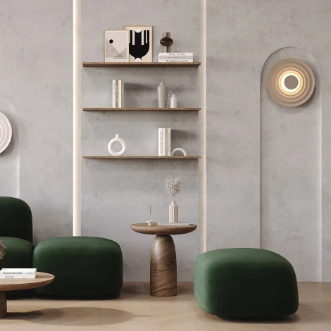 Настенный светильник Maytoni Nami MOD400WL-L5GR3K (LED, 220V, круглые)