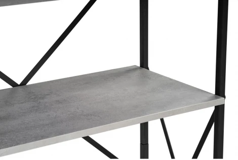 Офисная мебель Notta Траун Лофт 100 бетон / черный матовый 533196