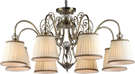 Подвесная люстра Maytoni Vintage ARM420-08-R (220V, на цепи)