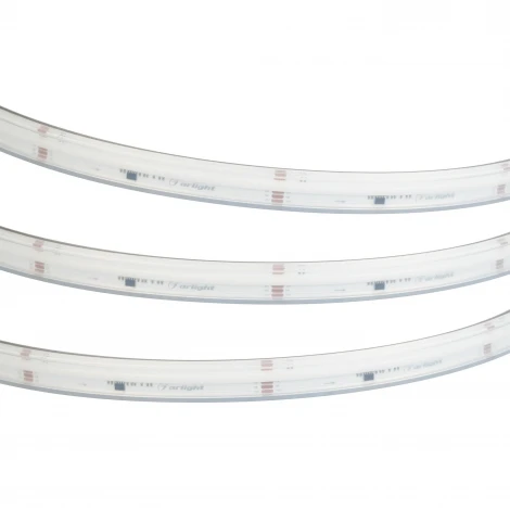Светодиодная лента герметичная DMX-COB-PS-X1008-21mm 24V RGB-PX126 (11 W/m, IP67, CSP, 5m) (Arlight,) 059821